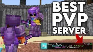 Top 5 Best PVP Servers With Best Ping lag free servers  Cracked  Minecraft