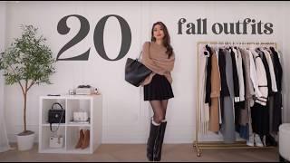 FALL LOOKBOOK  20 fall outfits trendy + casual