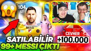 SATILABİLİR 99+ MESSI ÇIKTI  BU PAKET HARBİ BUGLU 100 BİN CEVHERLİK EN İYİ PAKET AÇILIMI FC Mobile