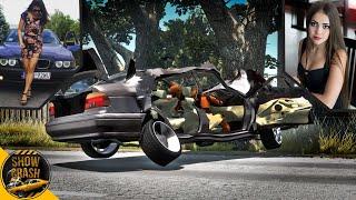 BeamNG Drive - Смерть в Прямом Эфире  Пьяные Девушки из Instagram Разбились