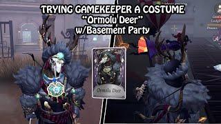 Gamekeeper new A Costume Ormolu Deer gameplay - Identity V