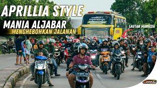 MOMEN SERU APRILLIA STYLE BIKIN BOCIL BOCIL TURUN KE JALANAN