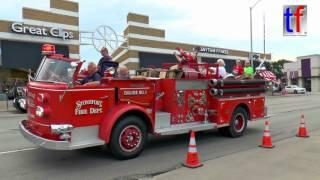 Lights and Siren Parade 16th Annual Ferndale Emergency Vehicle Show MI USA 08192016.