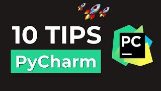 10 PyCharm Tips To Code FASTER 