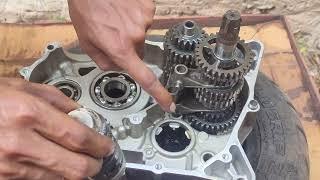 R15 V3 & MT 15engine full Rebuild video Restoration completely #abandoned #rebuild #engine