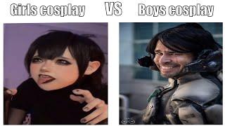 Girls cosplay vs Boys cosplay  Metal Gear Rising #2