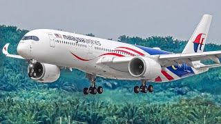 20 MINUTES of AMAZING Plane Spotting at KUALA LUMPUR Airport MALAYSIA KULWMKK