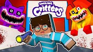 ÜBERLEBE 24 STUNDEN die HORROR SMILING CRITTERS in MINECRAFT