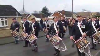 Corps of Drums Surprise their former Drum Major to support him