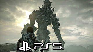 Shadow of the Colossus PS5 - All Bosses & Ending 4K 60FPS