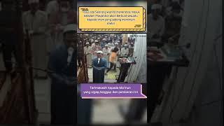 Detik-detik imam masjid diserang  saat sholat berlangsung #shorts