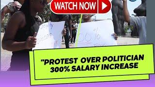 Protest Erupts Over Controversial 300% Salary Increase for Jamaican Politicians