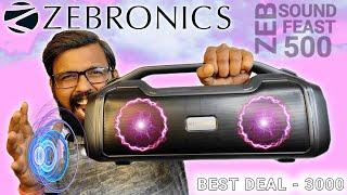 Zebronics Zeb Sound Feast 500 The Ultimate Portable Audio Experience