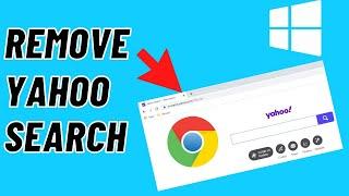 How To REMOVE YAHOO SEARCH  From CHROME Works In 2024