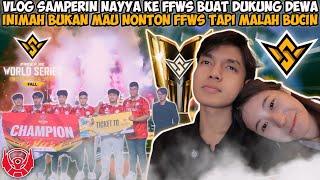 VLOG SAMPERIN NAYYA NGEDATE BUAT NONTON FFWS BANDUNG DUKUNG DEWA EH MALAH GA JUARA BUCIN AJA DEH