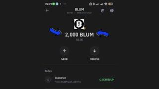 How I Claim FREE 2000 $BLUM  Token in my Wallet  FREE BLUM