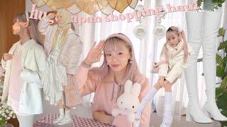 HUGE SHOPPING HAUL FROM JAPAN prada miu miu clothes anime figures home goods & more 