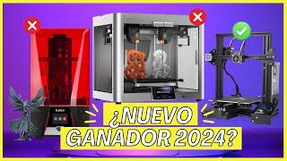 Top 5 IMPRESORAS 3D para 2024  ¿CUAL COMPRAR?  Principiantes y Avanzados