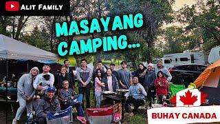 INULAN ANG CAMPING NAMIN PERO MASAYA ANG LAHAT #camping  #buhaycanada #canadavlogs