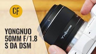 Yongnuo 50mm f1.8 S DA DSM lens review - a budget option for Sony