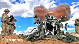 Deadly Firepower M777A2 Howitzer in Action