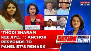 Puja Khedkar Case Thodi Sharam Keejiye- Anchor Slams Shiv Sena UBT Spokesperson Over Statement