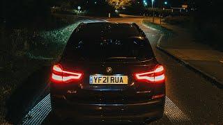 2021 BMW G01 X3 - POV Night Drive with Ambient Lighting  4K