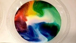 Milk Food Coloring And Dish Soap Experiment  Incredible Science