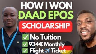 HOW I WON THE FULLY FUNDED DAAD SCHOLARSHIP IN GERMANY