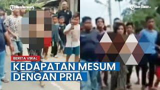 Anak-anak Ikut Arak Wanita Setengah Telanjang Karena Mesum dengan Pria