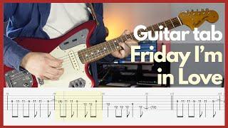 The Cure - Friday Im in Love Guitar tabs