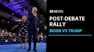 Joe Biden continues re-election campaign despite bruising debate against Donald Trump  ABC News