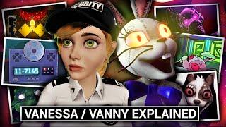 The Story of Vanny & Vanessa Explained Five Nights At Freddys Security Breach Theory