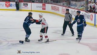 Brady Tkachuk vs Blake Wheeler Feb 8 2020