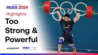 Liu Huanhua WINS Gold in Mens 102kg Weightlifting ️‍️ #Paris2024 #Olympics