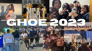 NCAT GHOE 2023 VLOG  parties ncat football game summer walker + lil durk concert and more