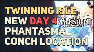 New Twinning Isle Phantasmal Conch Location Genshin Impact