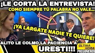 ¡MOLESTA LE CORTA MEJOR LA ENTREVISTA