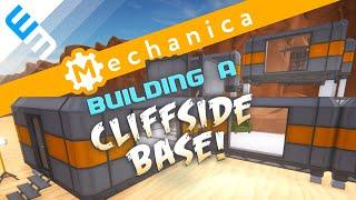 MECHANICA Gameplay - Cliffside Base Building a Base in Mechanica