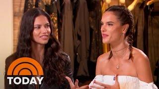 Models Alessandra Ambrosio Adriana Lima Talk Beauty And Brazil  TODAY