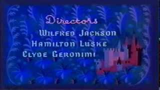 Opening to Walt Disneys Cinderella 1988 VHS logo