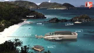 The Multi-Million Dollar Modular Sexy Yacht 77m X R-EVOLUTION