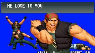 The King of Fighters 96 1CC Level 8 - NEW IKARI WARRIORS TEAM Leona Ralf Clark Playthrough