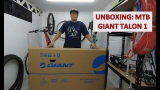 Bike Unboxing Giant Talon 1