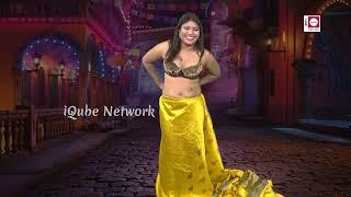Model Sony Expression Video  How to Wear White Saree  Saree Draping Fashion  IQube