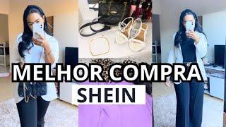 COMPRINHAS DA SHEIN  calças blazerblusasbolsas LOOKS DE INVERNO & VERÃO #shein #sheinhaul #home