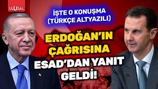 Suriye Devlet Başkanı Esaddan normalleşme açıklaması Erdoğan ile görüşecek mi? Türkçe Altyazılı