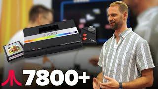 Atari 7800+ First Look The Best Retro Console Yet?  Gamescom 2024