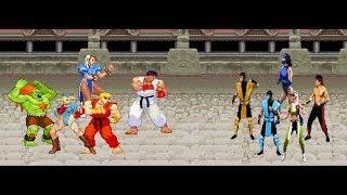 Mortal Kombat vs Street Fighter