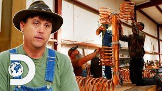 Mike Jerry & Richard Have 4 Days To Make A New Distiller  Moonshiners